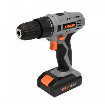 TOYA Sthor 78983 Vŕtačka s príklepom, 780 W, 13 mm ozubené skľučovadlo, 0-3000 ot/min, príklepová funkcia, Softgrip, s prídavnou rukoväťou a hĺbkovým dorazom