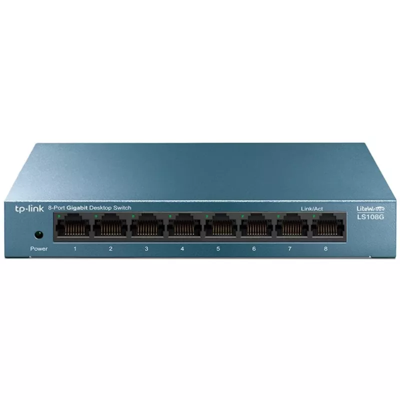 TP-Link LiteWave LS108G - switch - nespravovaný - 8 x 10/100/1000 - desktop - AC 220 V