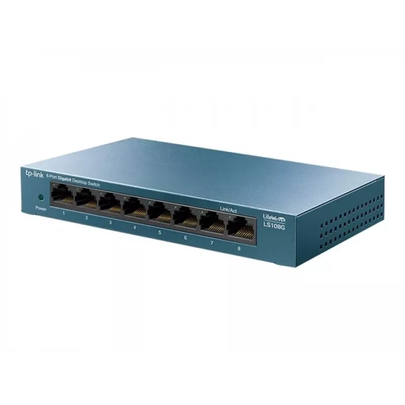 TP-Link LiteWave LS108G - switch - nespravovaný - 8 x 10/100/1000 - desktop - AC 220 V