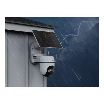 TP-Link Tapo TC90 KIT solárna otočná/náklonová bezpečnostná kamera, 2K QHD, vonkajšia, batéria & solár, IP65, farebné nočné videnie, bezdrôtová, 1 kamera
