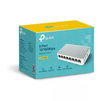 TP-Link TL-SF1008D V12.4 8-portový 10/100Mbps Fast Ethernet desktopový switch