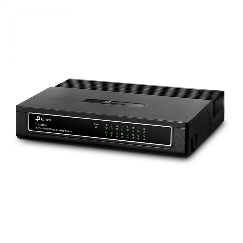 TP-Link TL-SF1016D 16-portový 10/100 Fast Ethernet desktopový switch