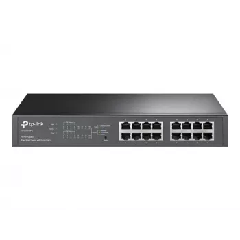 TP-LINK TL-SG1016PE 16-portový gigabitový Easy Smart PoE+ switch (110W, 8 PoE+ portov, montáž do racku)