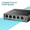 TP-LINK TL-SG105E(UN) Managed L2 Gigabit Ethernet switch, 5 portov, 10/100/1000 Mbps