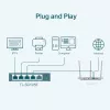 TP-LINK TL-SG105E(UN) Managed L2 Gigabit Ethernet switch, 5 portov, 10/100/1000 Mbps