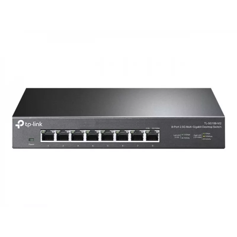 TP-LINK TL-SG108-M2 V3.0 8-portový 2.5G multi-gigabit neupravovaný switch
