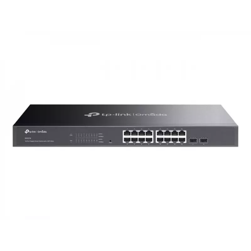 TP-LINK TL-SG2218 16-port Gigabit L2+ Managed switch s 2 SFP slotmi, 150W PoE+