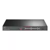 TP-Link TL-SL1218P 18-portový Fast Ethernet PoE+ switch s 2 Gigabit a 1 SFP