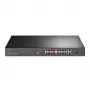 TP-Link TL-SL1218P 18-portový Fast Ethernet PoE+ switch s 2 Gigabit a 1 SFP