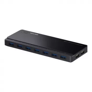 TP-LINK UH720 7-portový USB 3.0 hub s 2 Smart Charging portami - čierny