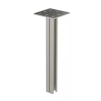 TP2-1500 HDG Stropný držiak - žiarovo zinkovaná oceľová montážna lišta 1500 mm