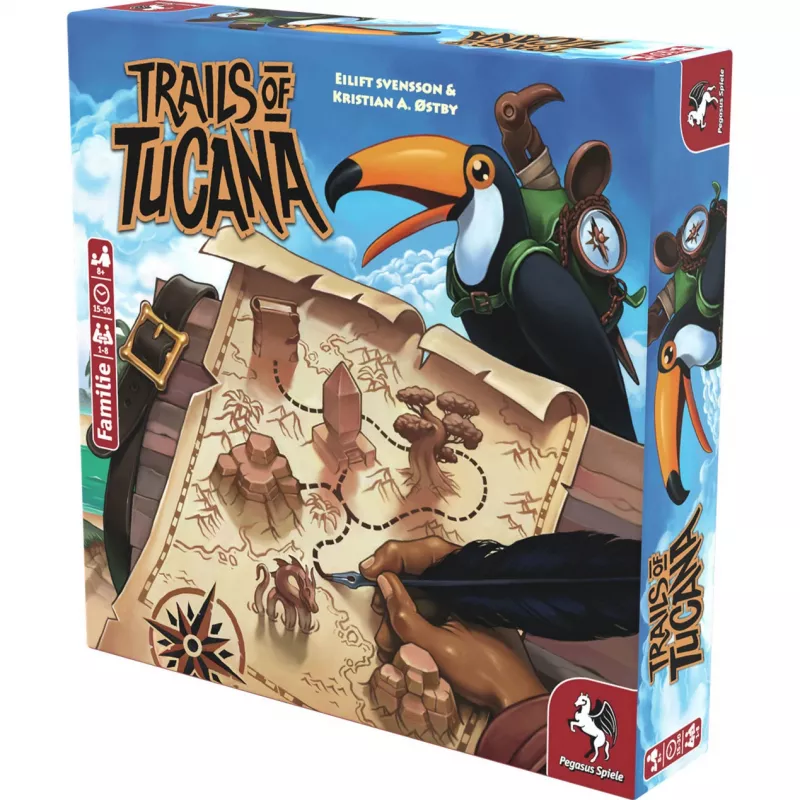 Trails of Tucana - Flip & Write stolová hra