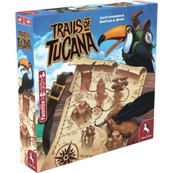 Trails of Tucana - Flip & Write stolová hra