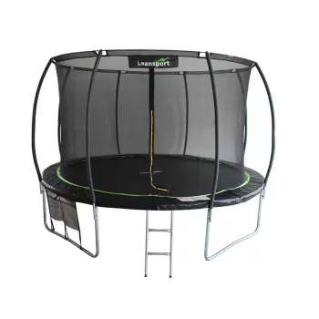 Trampolína LEAN Sport Max 14ft čierno-zelená