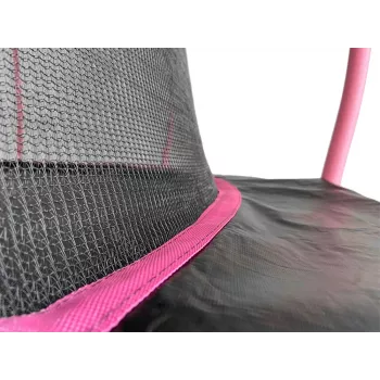 Trampolína LEAN Sport Max 14ft čierno-ružová