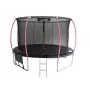 Trampolína LEAN Sport Max 14ft čierno-ružová