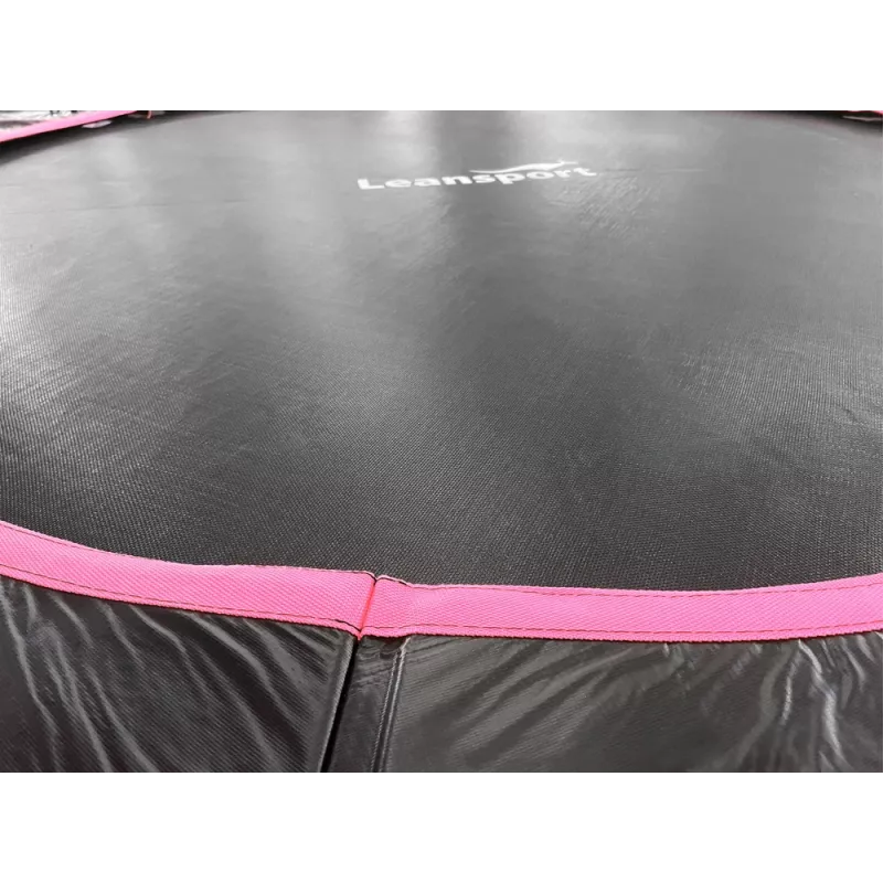 Trampolína LEAN Sport Max 16ft čierno-ružová