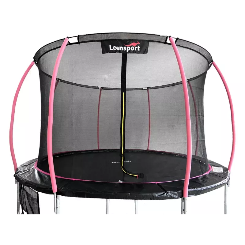 Trampolína LEAN Sport Max 16ft čierno-ružová
