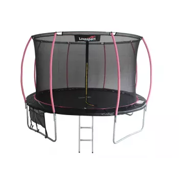 Trampolína LEAN Sport Max 16ft čierno-ružová