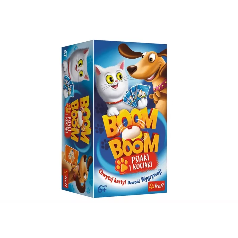 TREFL GRY Boom Boom Dogs and Kittens zručnostná hra
