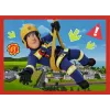 TREFL PUZZLE 4 v 1 - Dobrodružstvá hasiča Sama