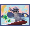 TREFL PUZZLE 4 v 1 – Havajská dovolenka – Disney Stitch Trefl 34666