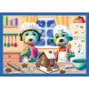 TREFL PUZZLE 4 v 1 – Sneží u Treflíkov – Trefl 34657