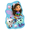 TREFL Puzzle - 50-dielne drevené kontúrové puzzle - Gabby's Dollhouse Trefl 20260