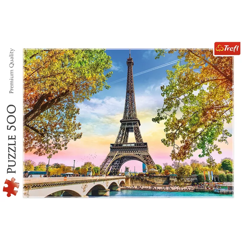 TREFL Puzzle 500 dielikov Romantické Paríž Trefl 37330