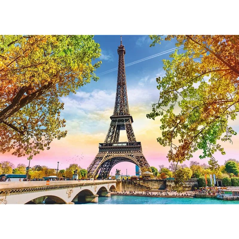 TREFL Puzzle 500 dielikov Romantické Paríž Trefl 37330