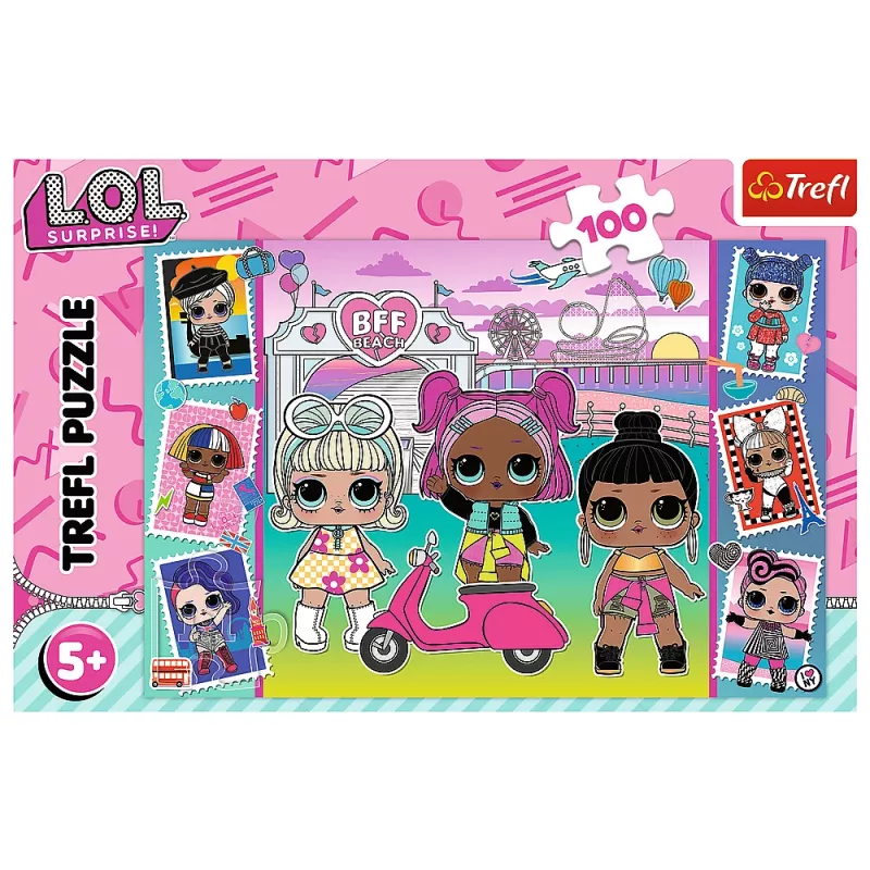 TREFL PUZZLE Puzzle – 100 – LOL Dolls fotky Trefl 16443