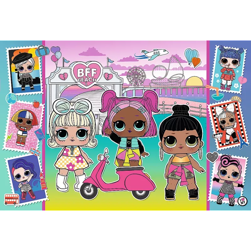 TREFL PUZZLE Puzzle – 100 – LOL Dolls fotky Trefl 16443
