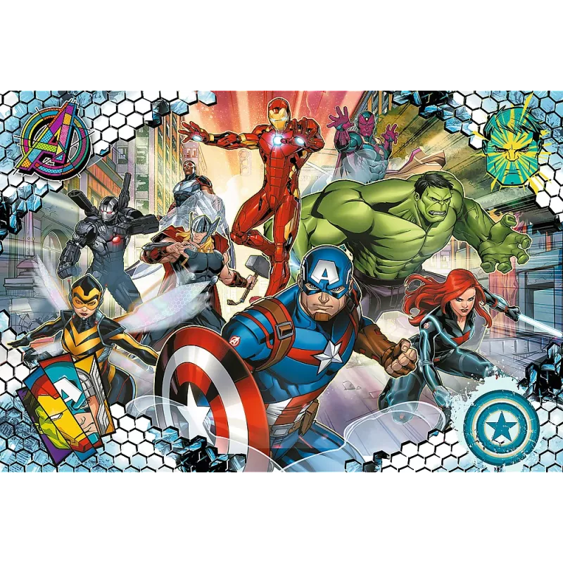 TREFL PUZZLE Puzzle – 100 – Slávni Avengers – Disney Marvel Avengers 16454