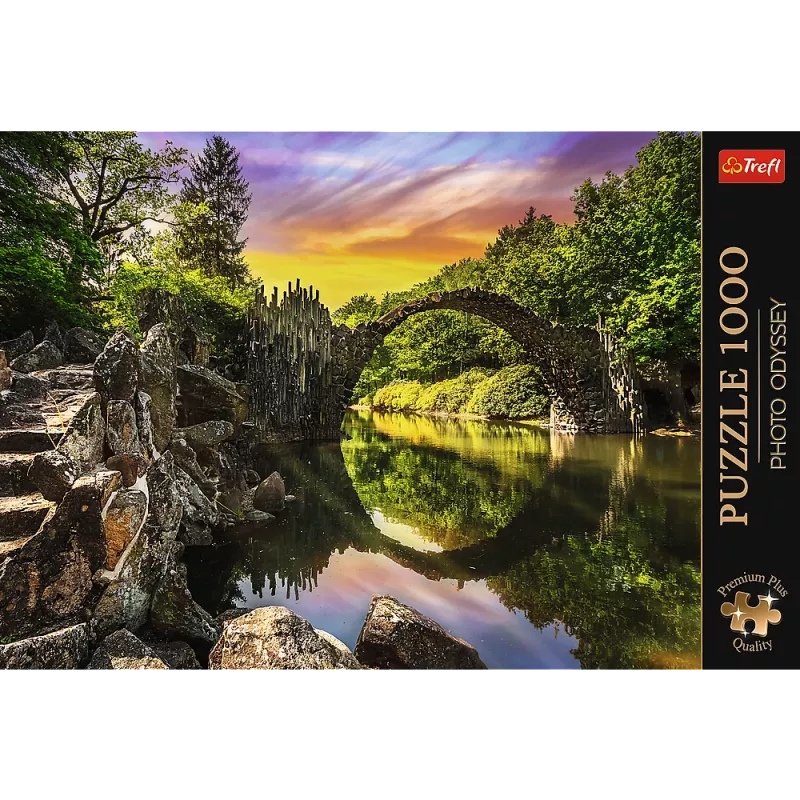 TREFL PUZZLE puzzle – 1000 Premium Plus Rakotzbrücke v Kromlau, Nemecko Trefl 10811