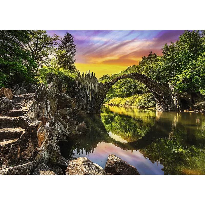 TREFL PUZZLE puzzle – 1000 Premium Plus Rakotzbrücke v Kromlau, Nemecko Trefl 10811