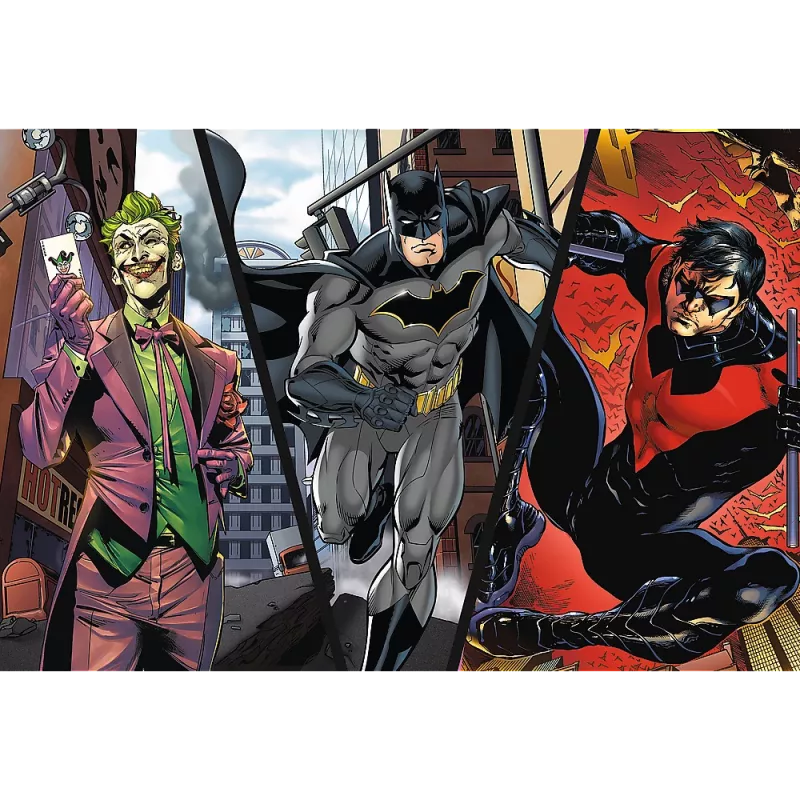TREFL PUZZLE Puzzle – 160 – Batman pripravený do akcie – Warner Batman 15425