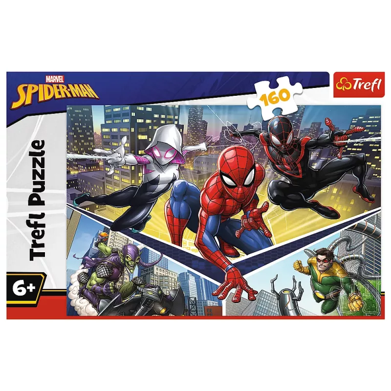 TREFL PUZZLE Puzzle – 160 – Spidermanova sila – Disney Marvel Spiderman 15422