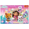 TREFL PUZZLE Puzzle – 24 Maxi – Svet mačiek Gabby – Trefl 14381