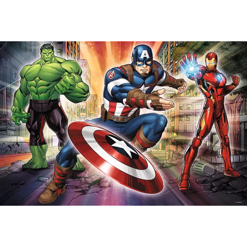 TREFL PUZZLE Puzzle - 24 Maxi - Vo svete Avengers