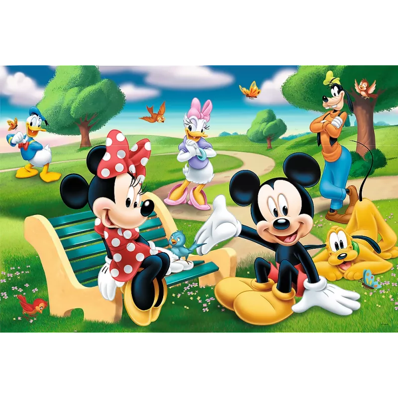 TREFL PUZZLE Puzzle - 24 Maxi - Mickey Mouse s priateľmi - Disney Standard Characters