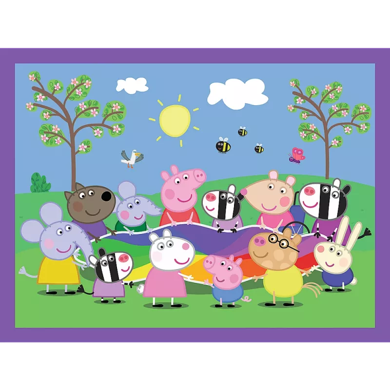TREFL PUZZLE Puzzle - 2v1 + Memos - Veselé chvíle s Peppa Pig Trefl 25885