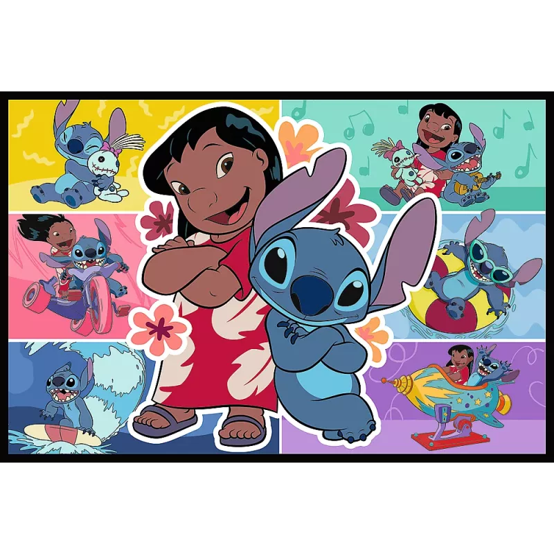 TREFL PUZZLE Puzzle - 2x200 - Stitchov veselý život - Disney Lilo and Stitch 13334