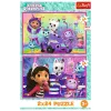 TREFL PUZZLE Puzzle - 2x24 - Zábava s Gabby - Universal Gabbys Dollhouse Trefl 34433