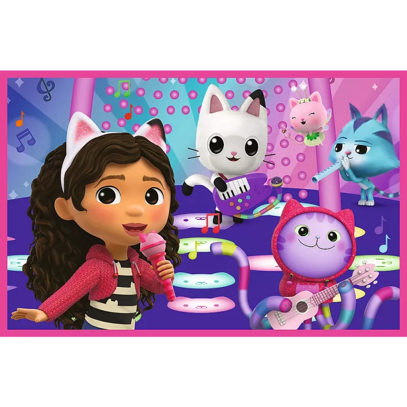TREFL PUZZLE Puzzle - 2x24 - Zábava s Gabby - Universal Gabbys Dollhouse Trefl 34433