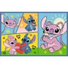 TREFL PUZZLE Puzzle 2x70 So Stitchom sa nenudíš Disney Lilo Stitch Trefl 34444