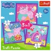 TREFL PUZZLE Puzzle - 3 v 1 - Peppa Pig's Habits Trefl 34893