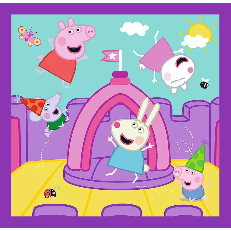 TREFL PUZZLE Puzzle - 3 v 1 - Peppa Pig's Habits Trefl 34893