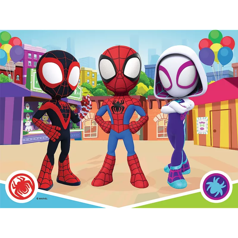 TREFL PUZZLE Puzzle – 30 – Dobrodružstvá Spideyho a priateľov – Trefl 18285