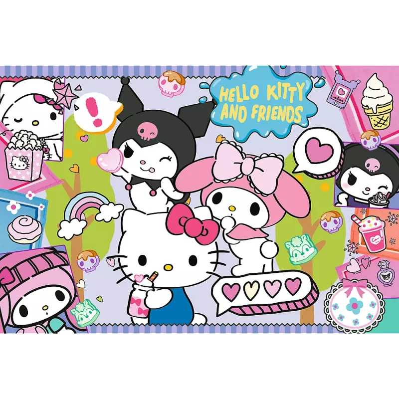 TREFL PUZZLE Puzzle 300 - Bláznivé trio - Hello Kitty