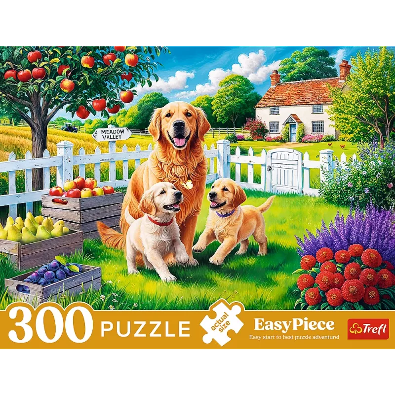 TREFL PUZZLE Puzzle - 300 EasyPiece - Psy na vidieku Trefl 23101